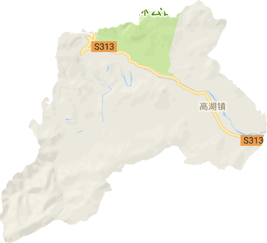 高湖镇电子地图