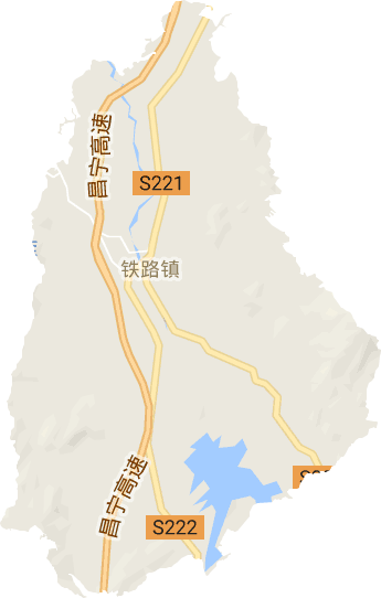 铁路镇电子地图