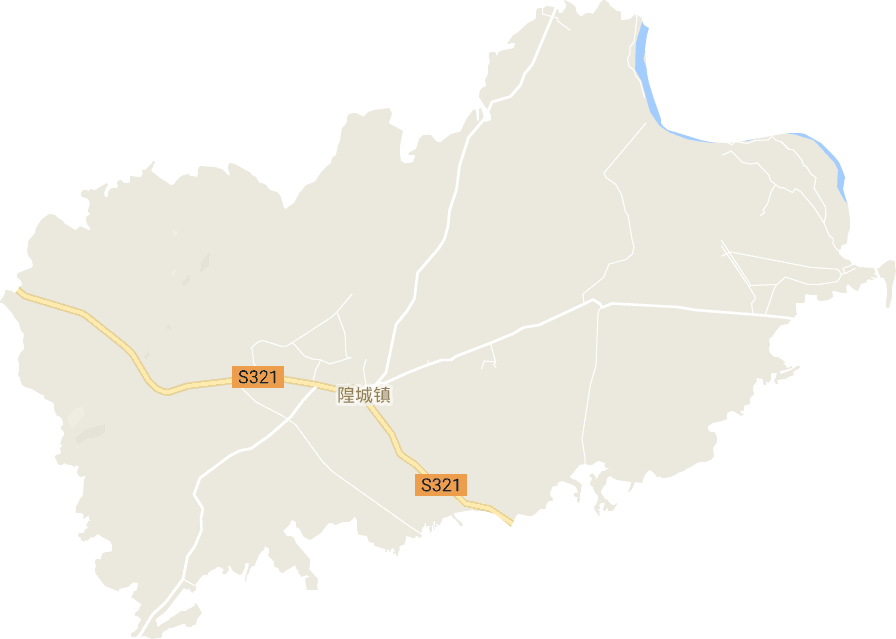 隍城镇电子地图