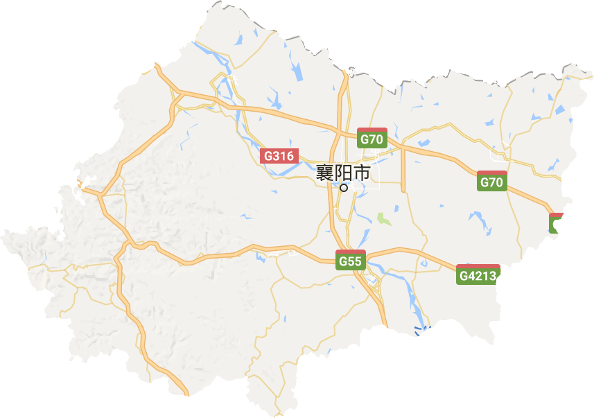 襄阳市电子地图