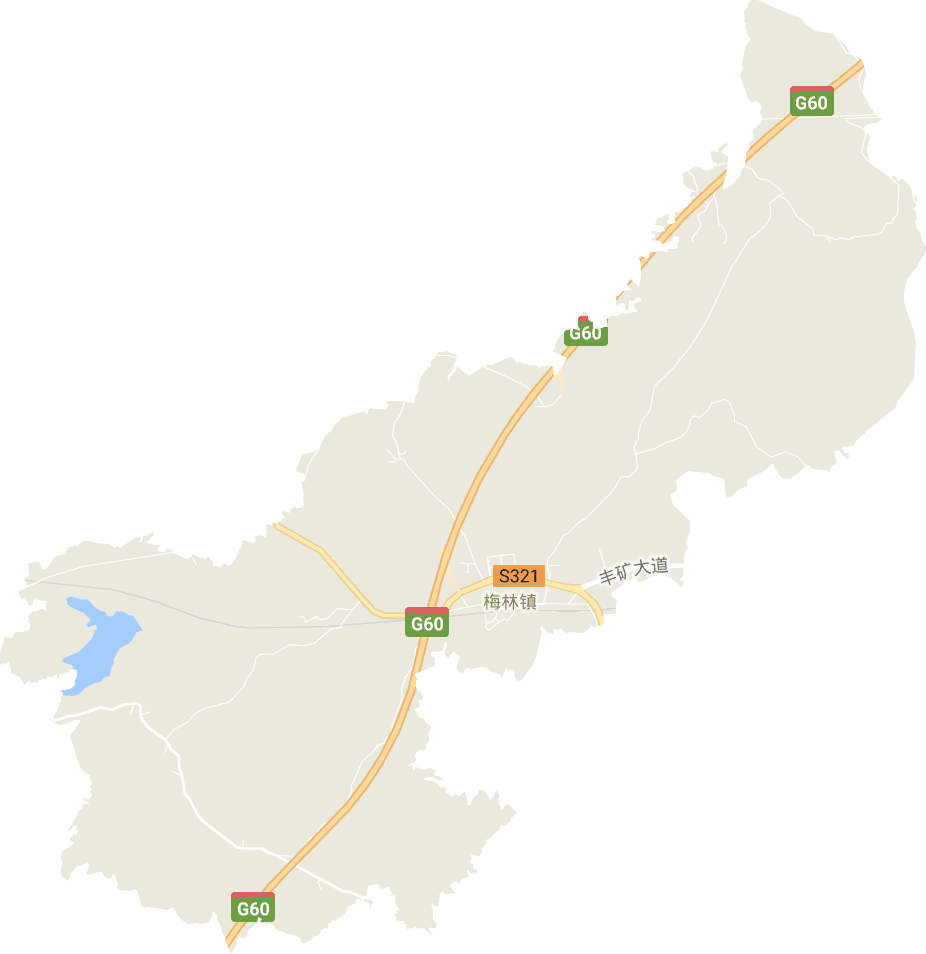梅林镇电子地图