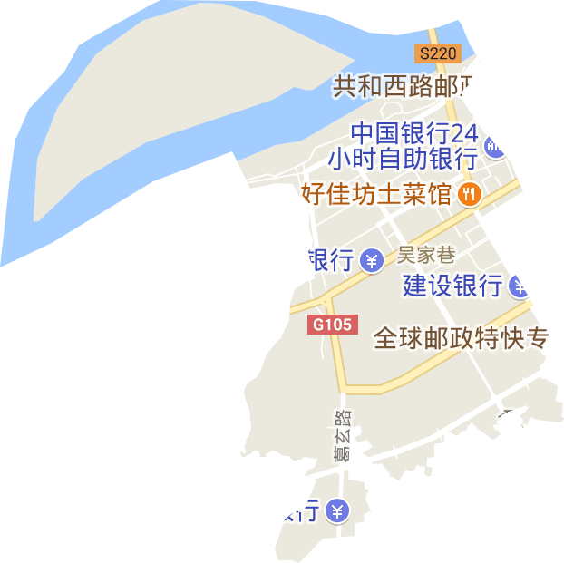 福城街道电子地图