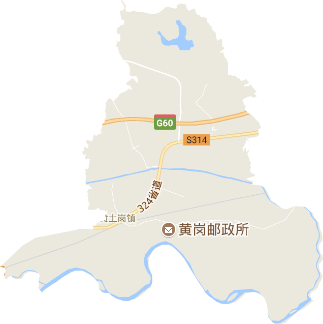 黄土岗镇电子地图