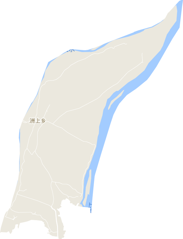 洲上乡电子地图