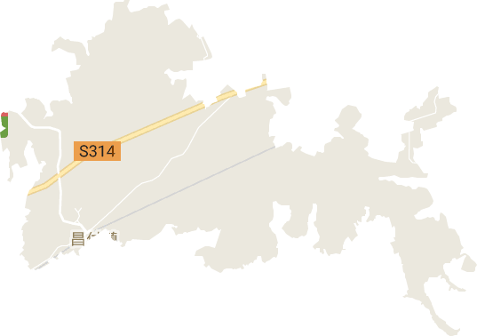省双金园艺场电子地图