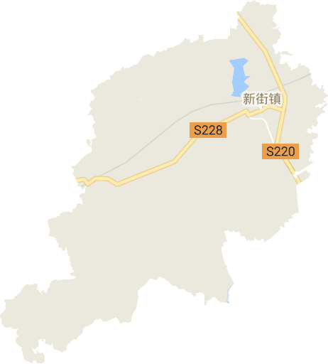 新街镇电子地图
