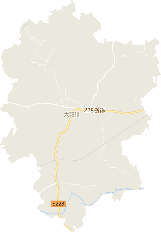 太阳镇电子地图