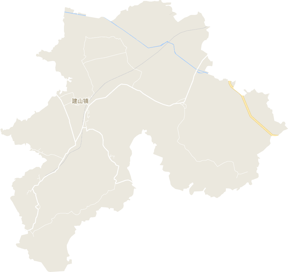 建山镇电子地图