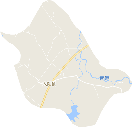 太阳镇电子地图