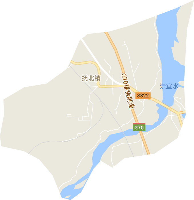 抚北镇电子地图
