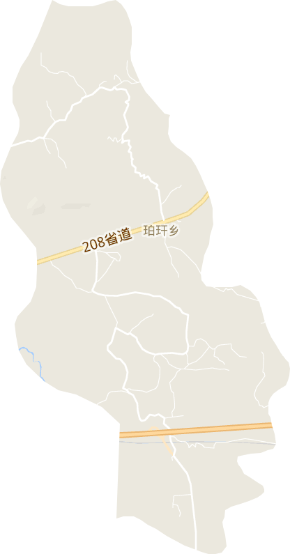 珀玕乡电子地图