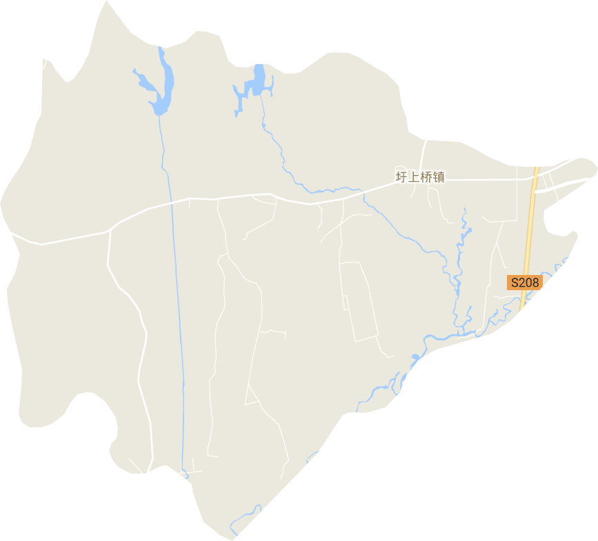 圩上桥镇电子地图