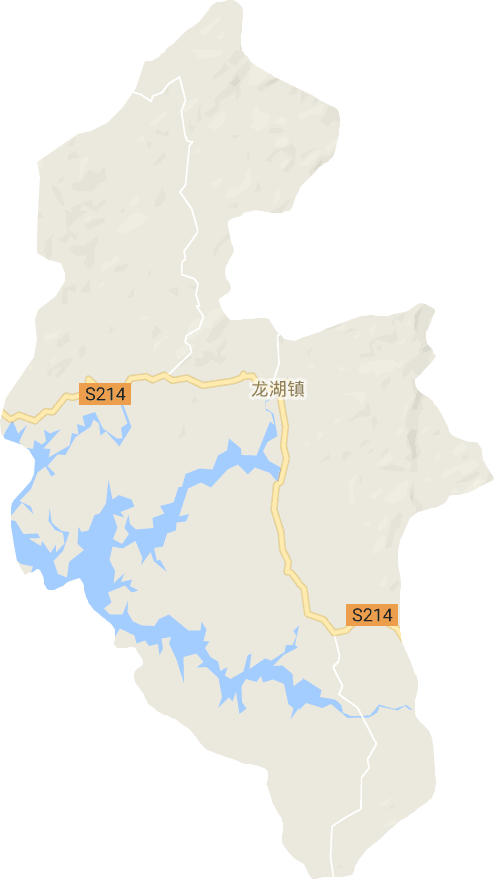 龙湖镇电子地图