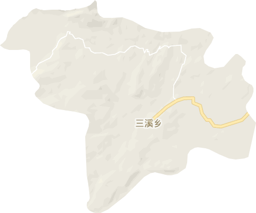 三溪乡电子地图