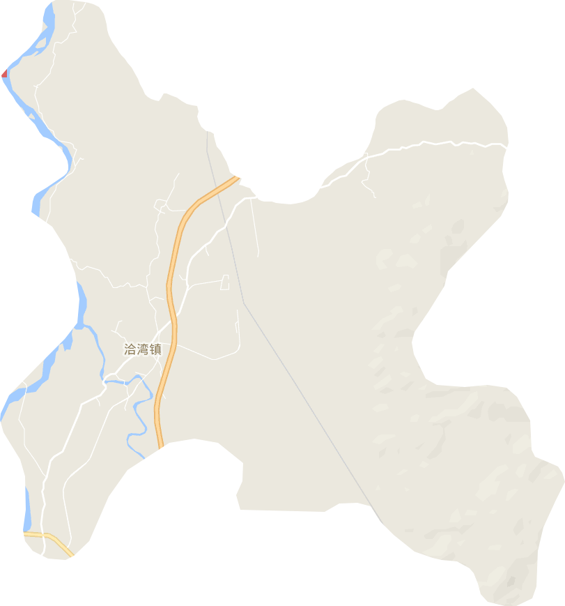 洽湾镇电子地图