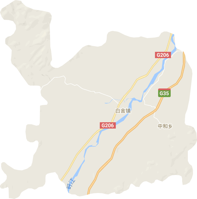 白舍镇电子地图