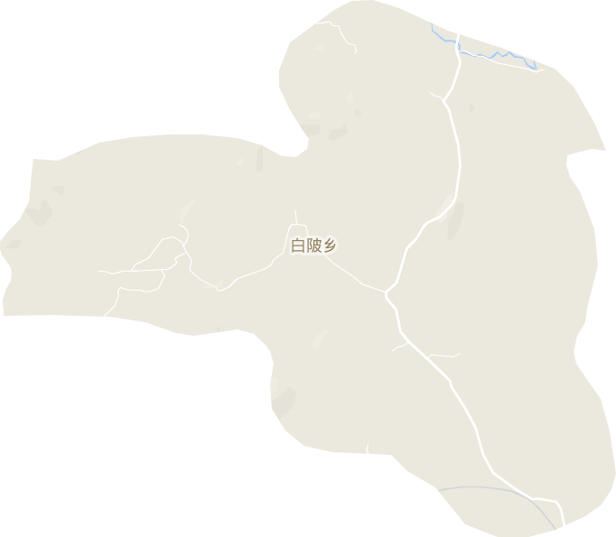 白陂乡电子地图
