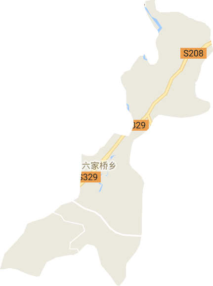 六家桥乡电子地图