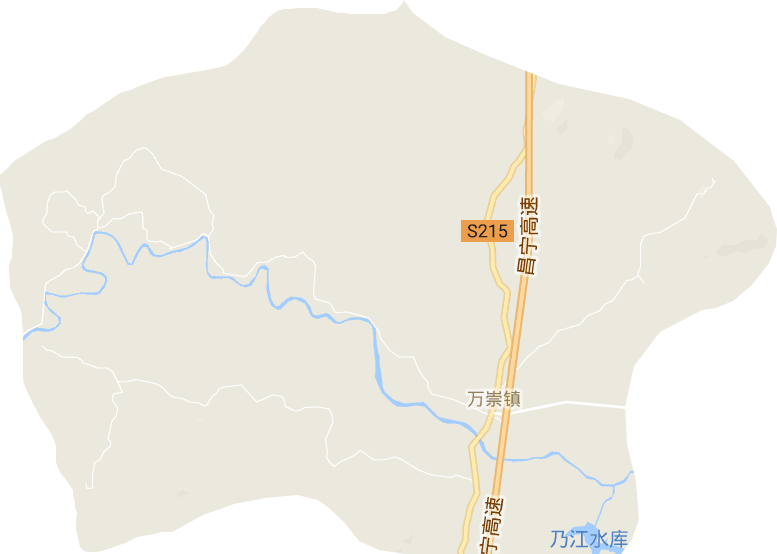 万崇镇电子地图