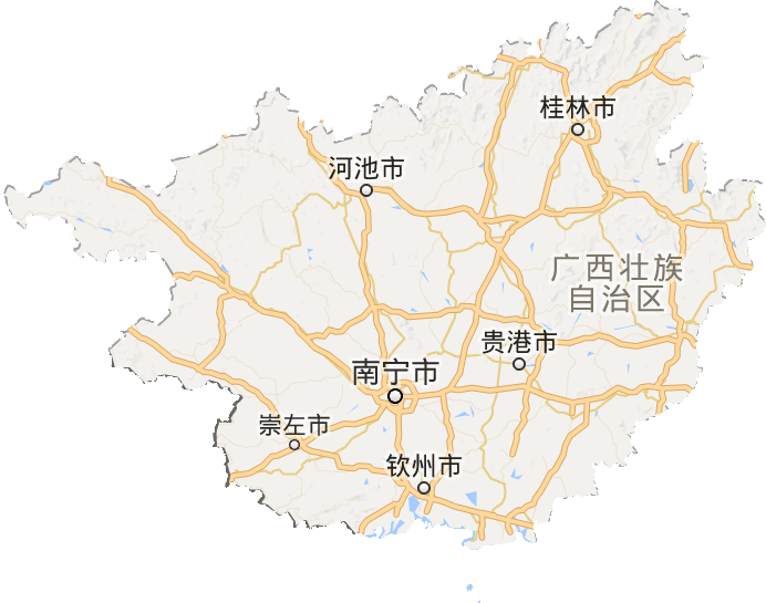 广西电子地图
