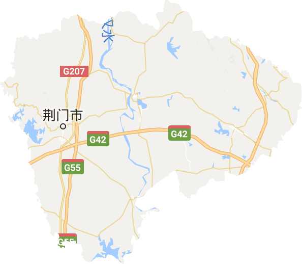 荆门市电子地图