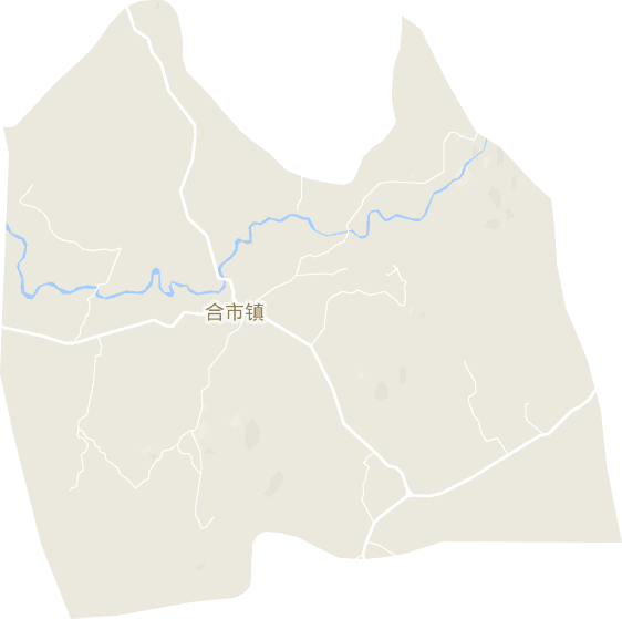 合市镇电子地图