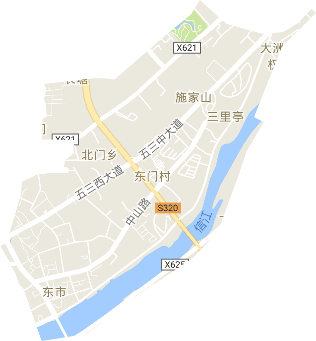 东市街道电子地图