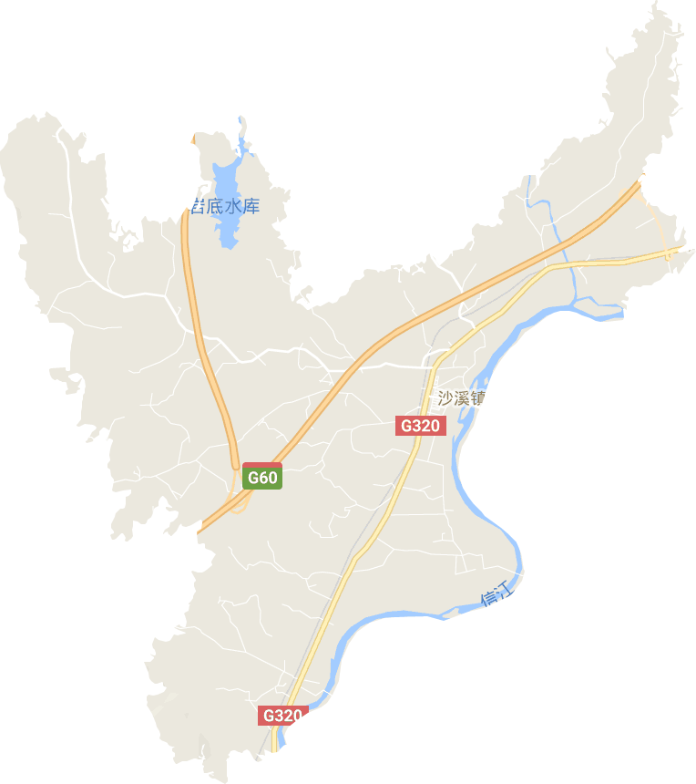 沙溪镇电子地图
