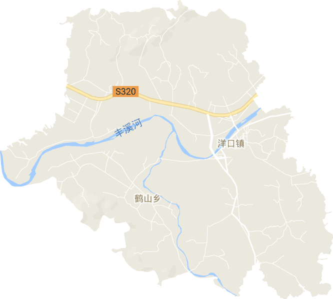 洋口镇电子地图