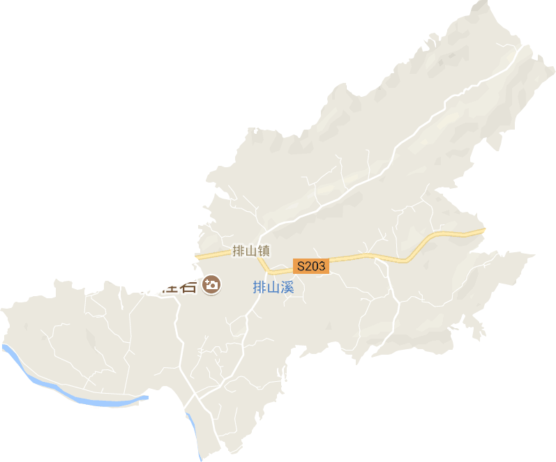 排山镇电子地图