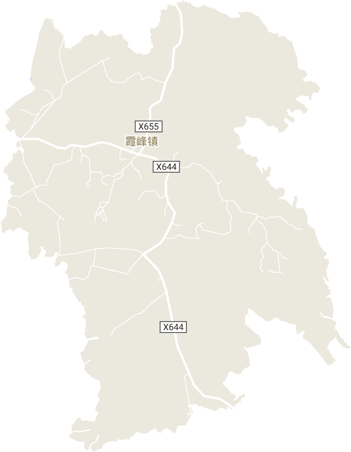 霞峰镇电子地图