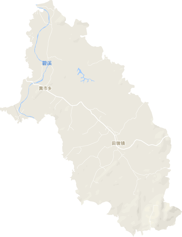 田墩镇电子地图