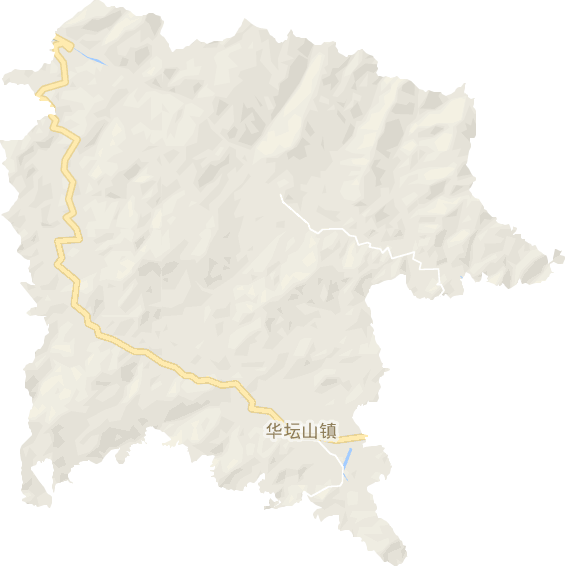 华坛山镇电子地图