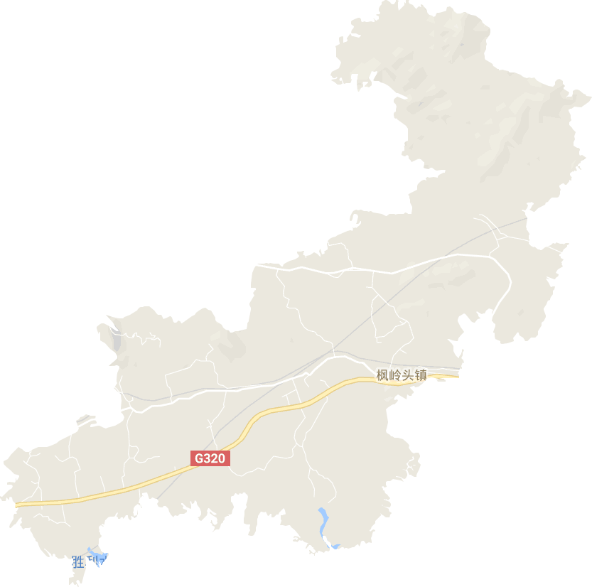 枫岭头镇电子地图