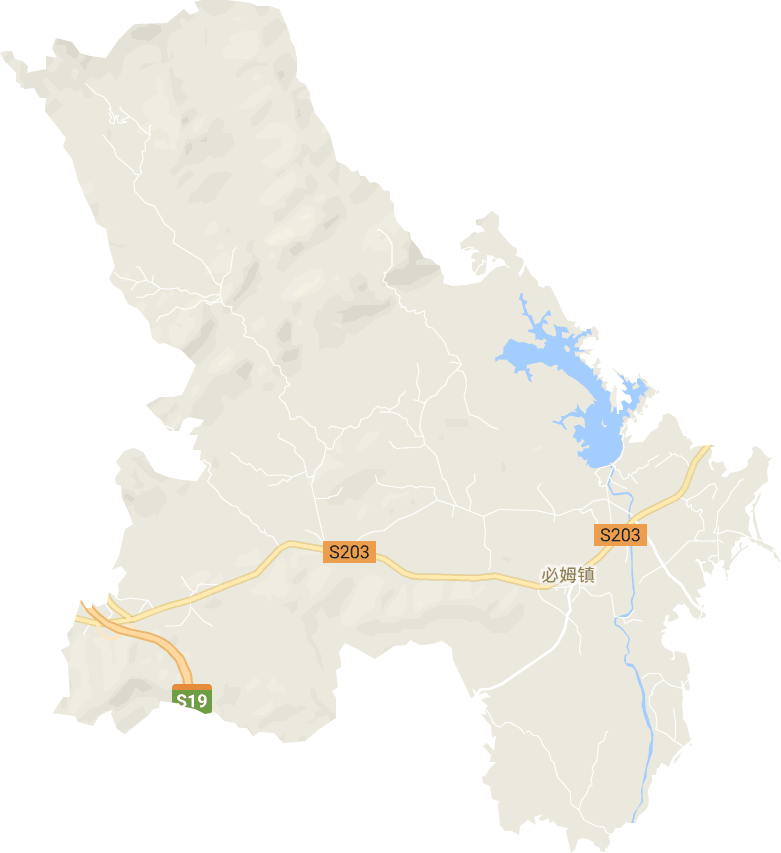 必姆镇电子地图