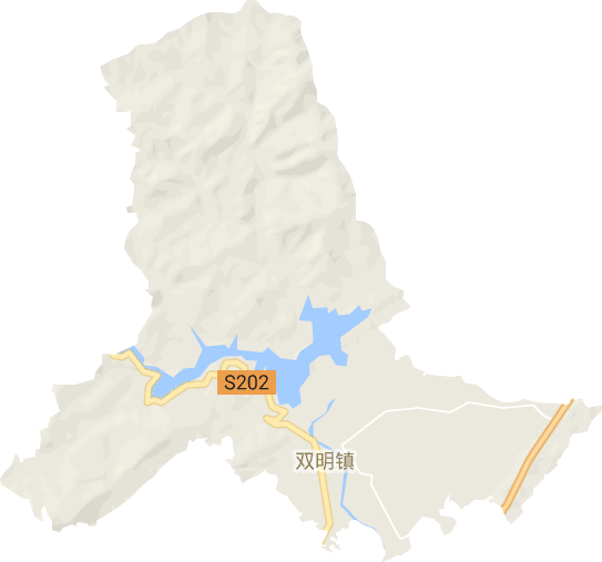双明镇电子地图