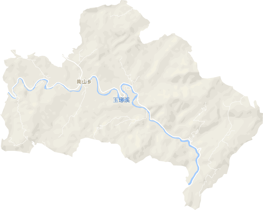 南山乡电子地图