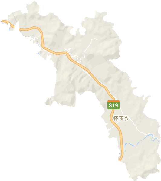 怀玉乡电子地图