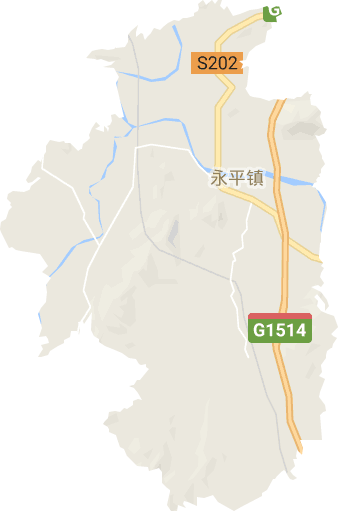 永平镇电子地图