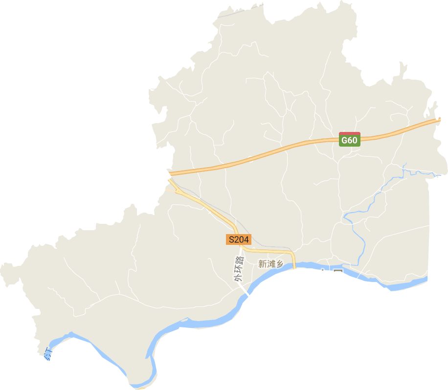 新滩乡电子地图