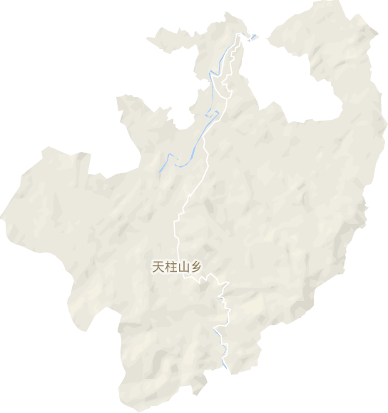 天柱山乡电子地图