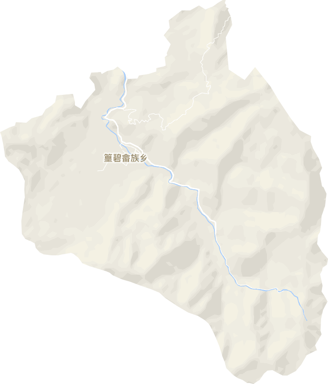 篁碧畲族乡电子地图