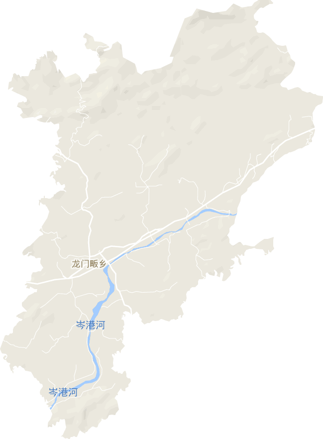 龙门畈乡电子地图
