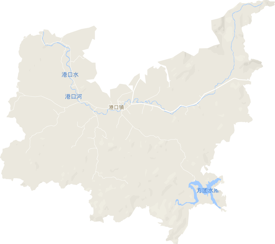 港口镇电子地图