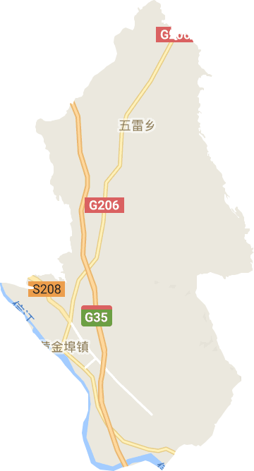 黄金埠镇电子地图