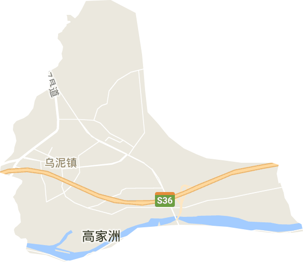 乌泥镇电子地图