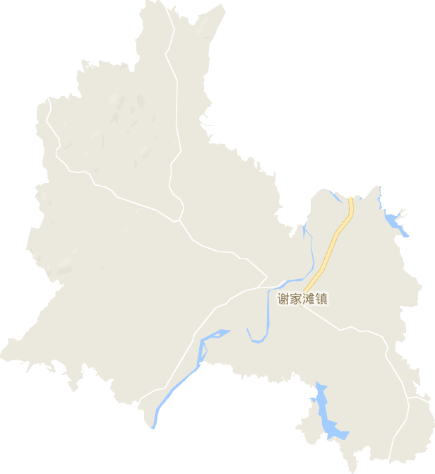 谢家滩镇电子地图