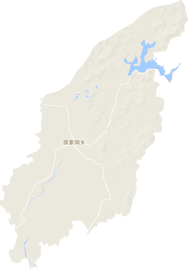 侯家岗乡电子地图