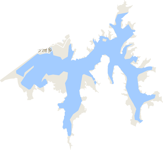 白沙洲乡电子地图