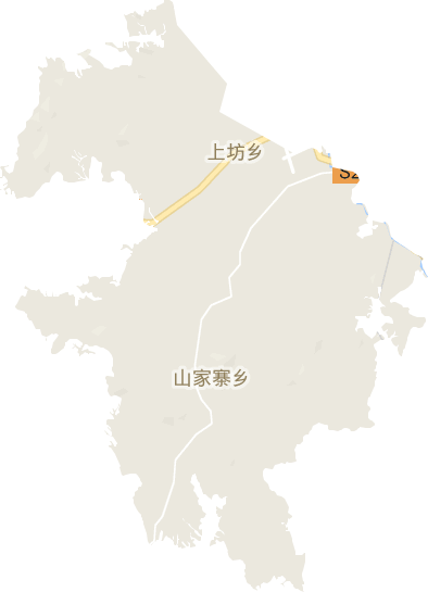上坊乡电子地图